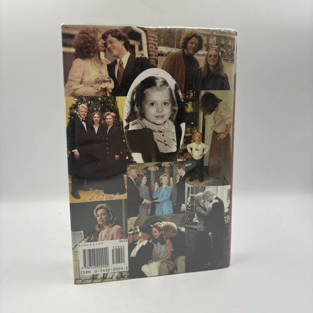 Living History Hillary Rodham‎ Clinton Hardcover 2003 First Edition Dust Jacket
